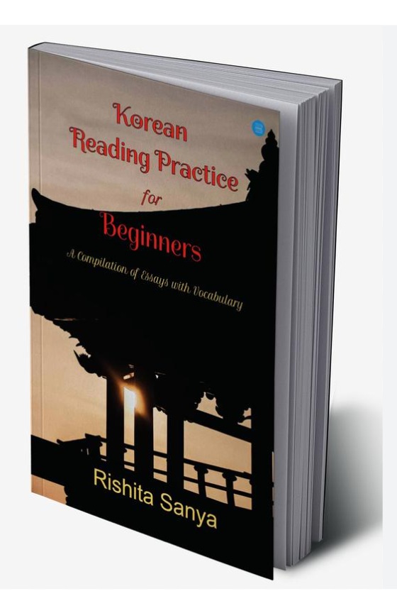 Korean Reading Practice for Beginners by Rishita Sanya book cover